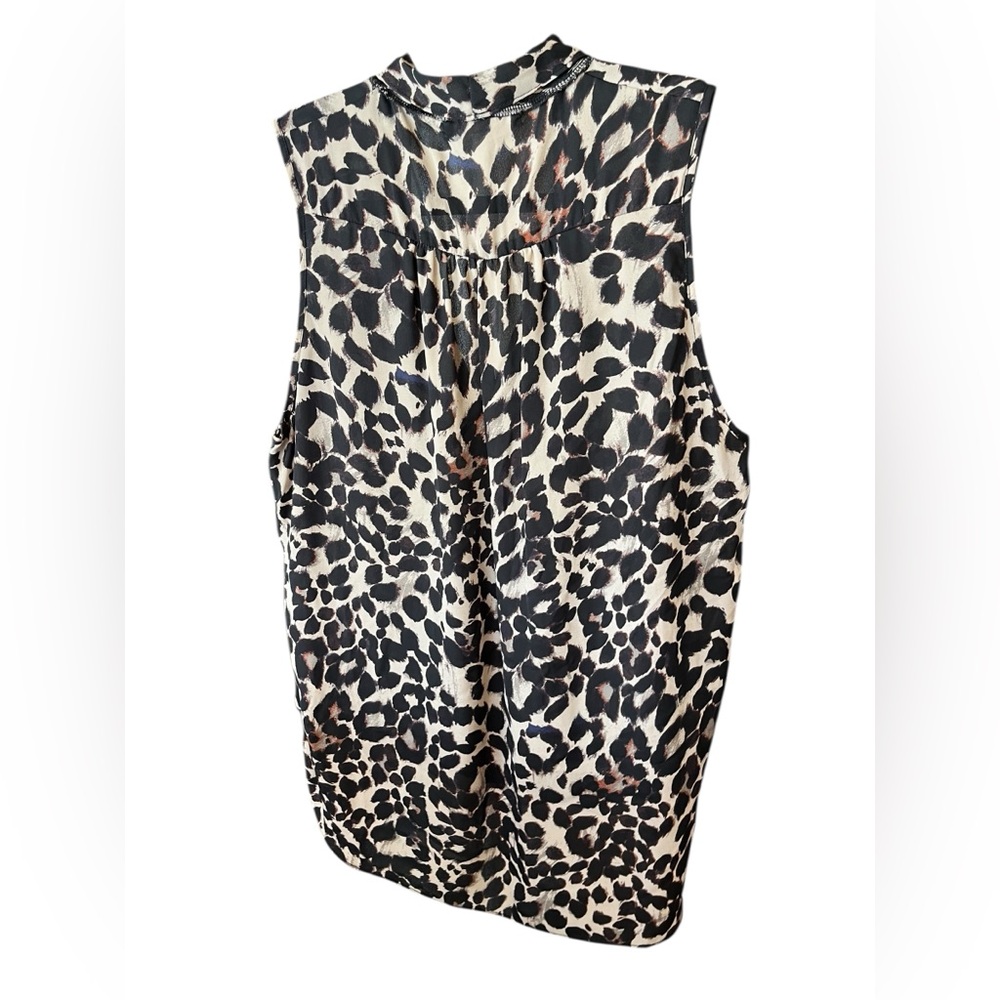 Three Eighty Two Leopard Cheetah Animal Print Blo… - image 4